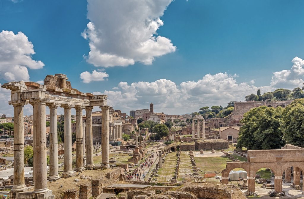 the Roman Forum