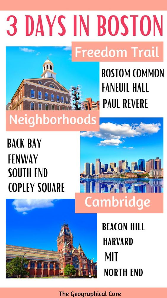 visit a city boston itinerary