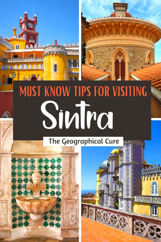 Pinterest pin for tips for visiting Sintra Portugal
