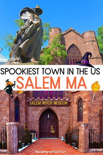 Pinterest pin for the top attractions in Salem