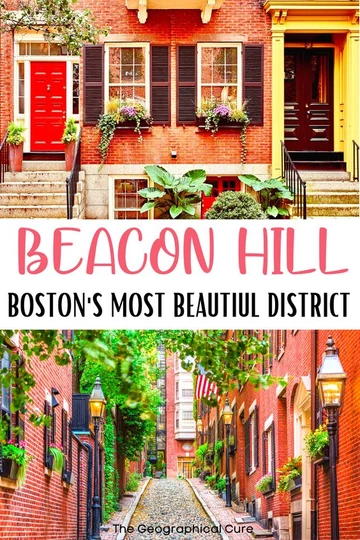 Beacon Hill Boston MA, West End Boston