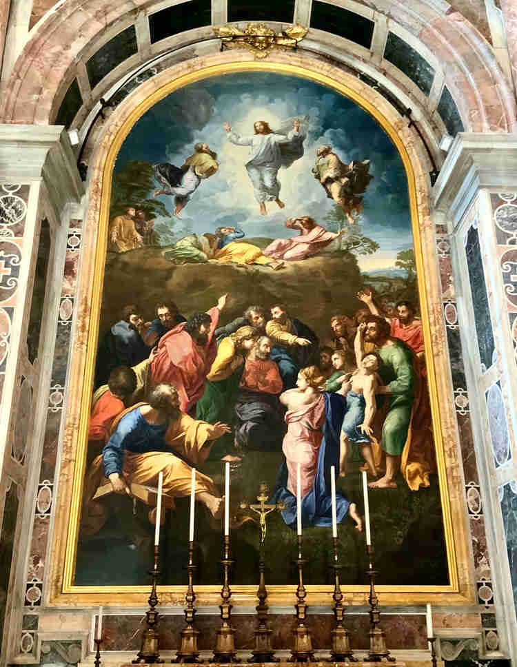 Mosaic of Raphael's Transformation