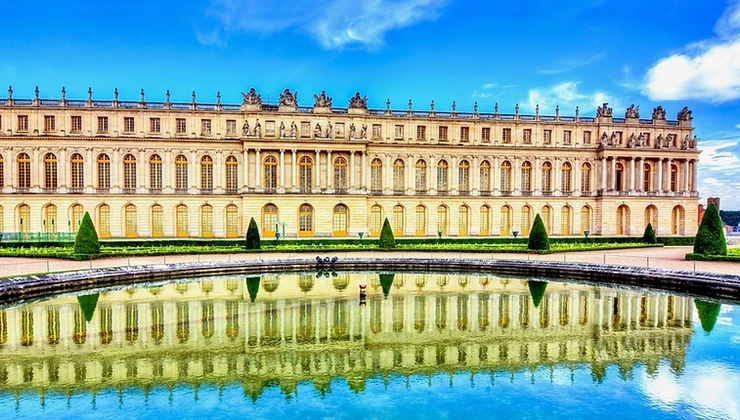 the stunning palace of Versailles