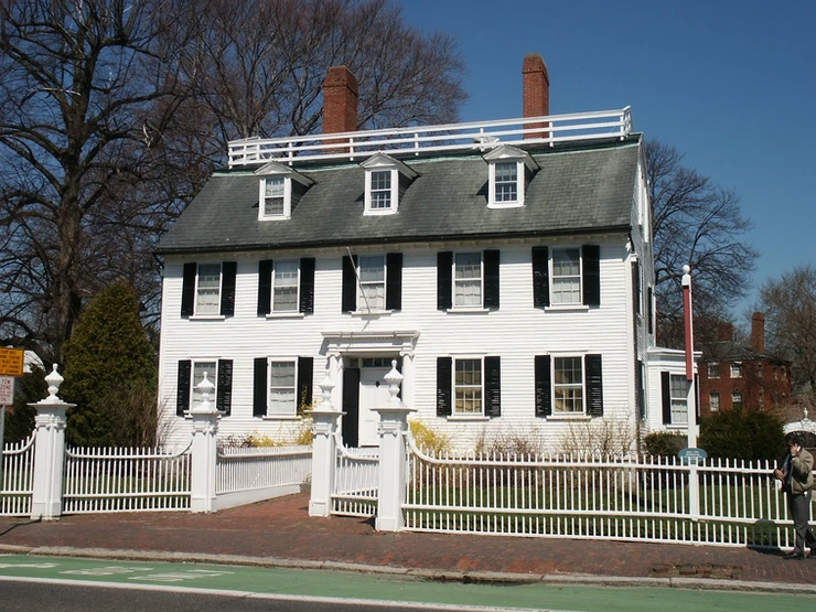 the Ropes Mansion in Salem