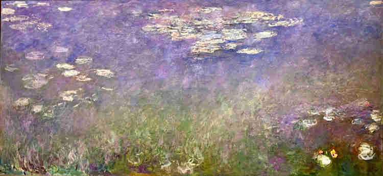 Monet, Water Lilies (Agapanthus), 1915-26
