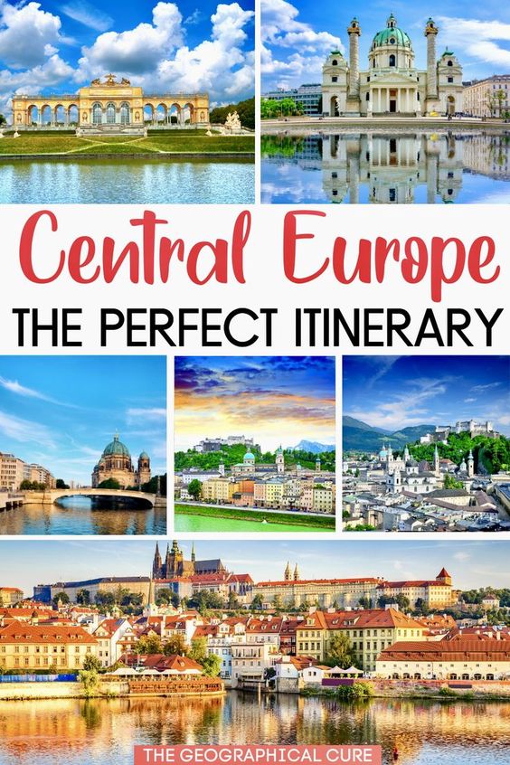 Pinterest pin for 10 days in Central Europe