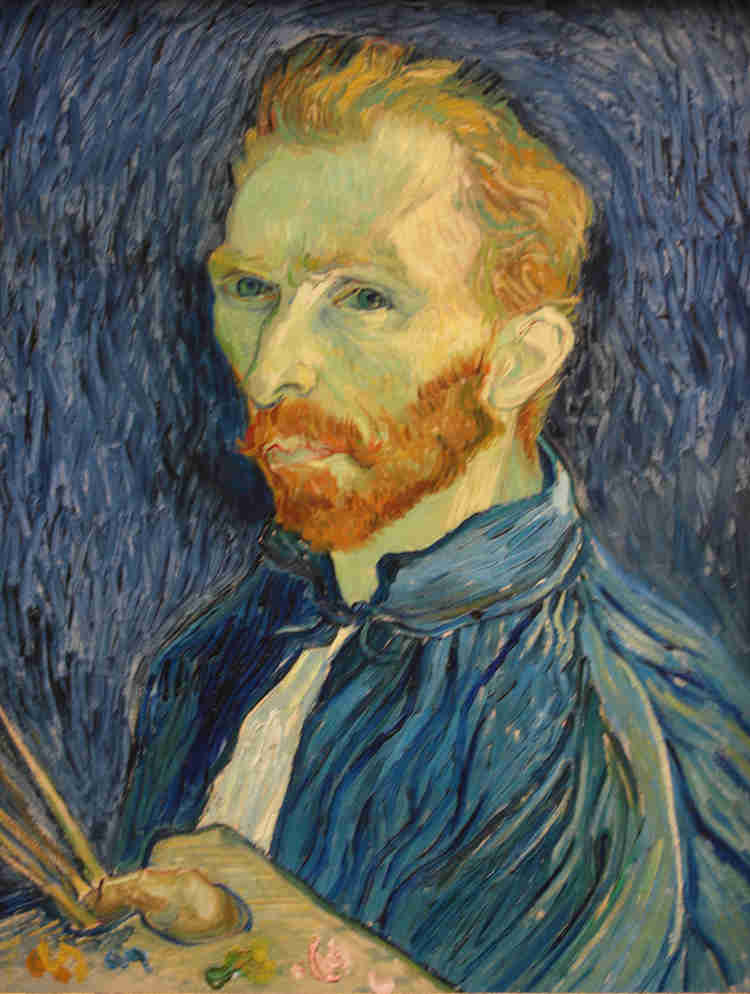 Van Gogh, Self Portrait, 1889