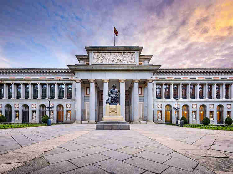 the vaunted Prado Museum in Madrid Spain