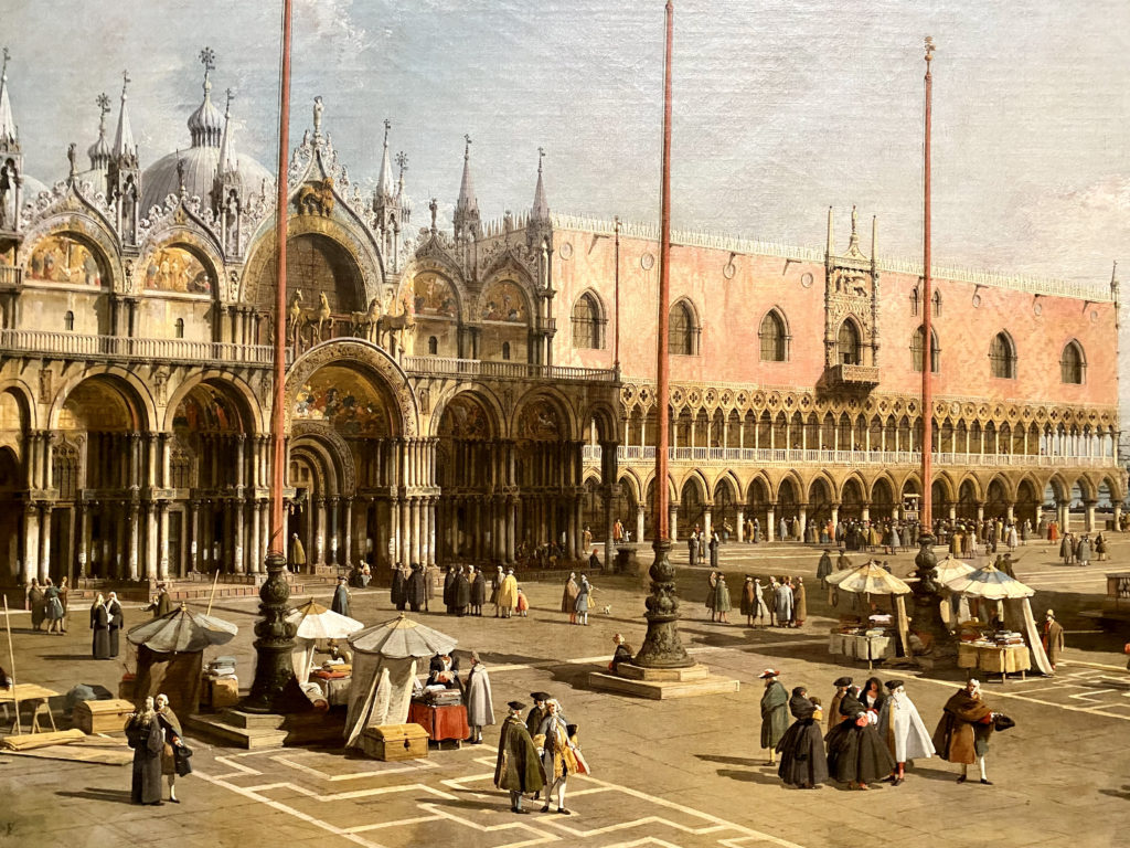 Canaletto, The Square of St. Mark's in Venice, 1742-44 in the West Wing