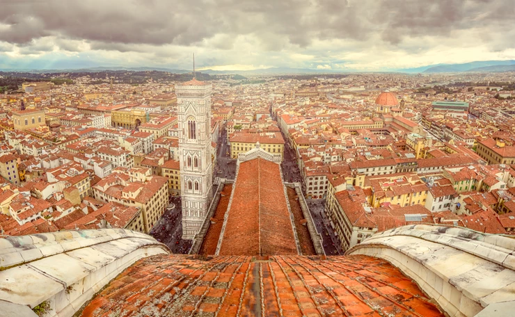 view from Brunelleschi's dome