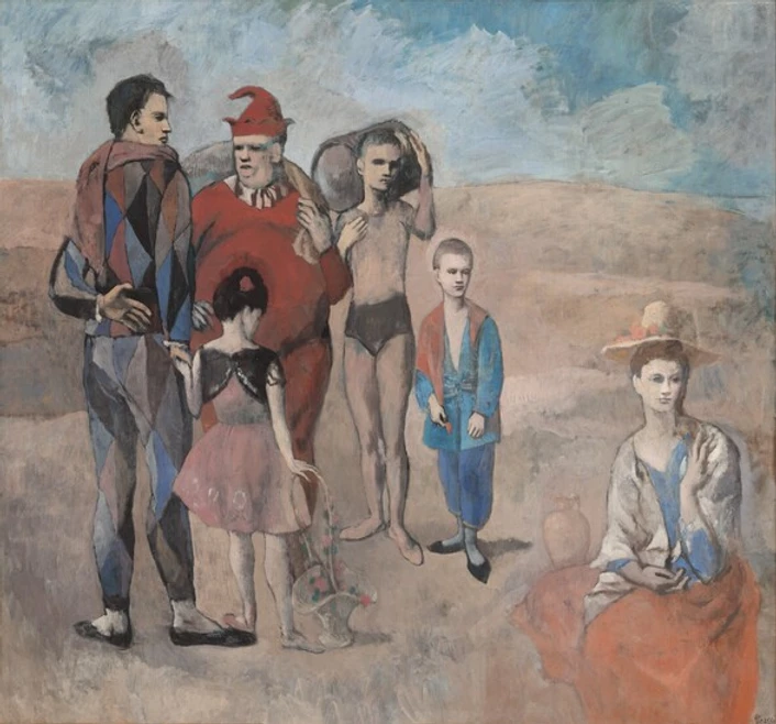Picasso, Family of Saltimbanques, 1905