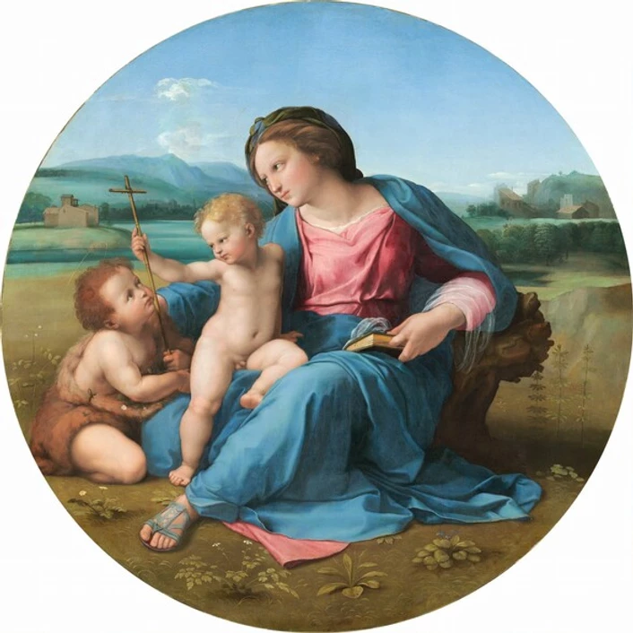 Raphael , Alba Madonna, 1510