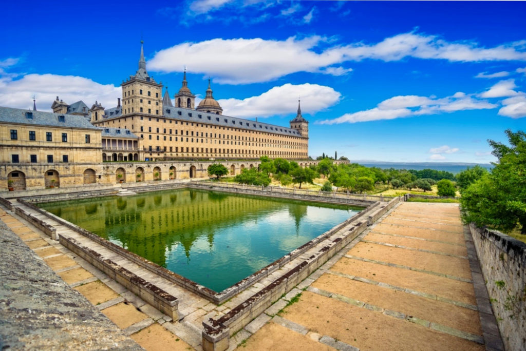 the palace and monastery of El Escoril