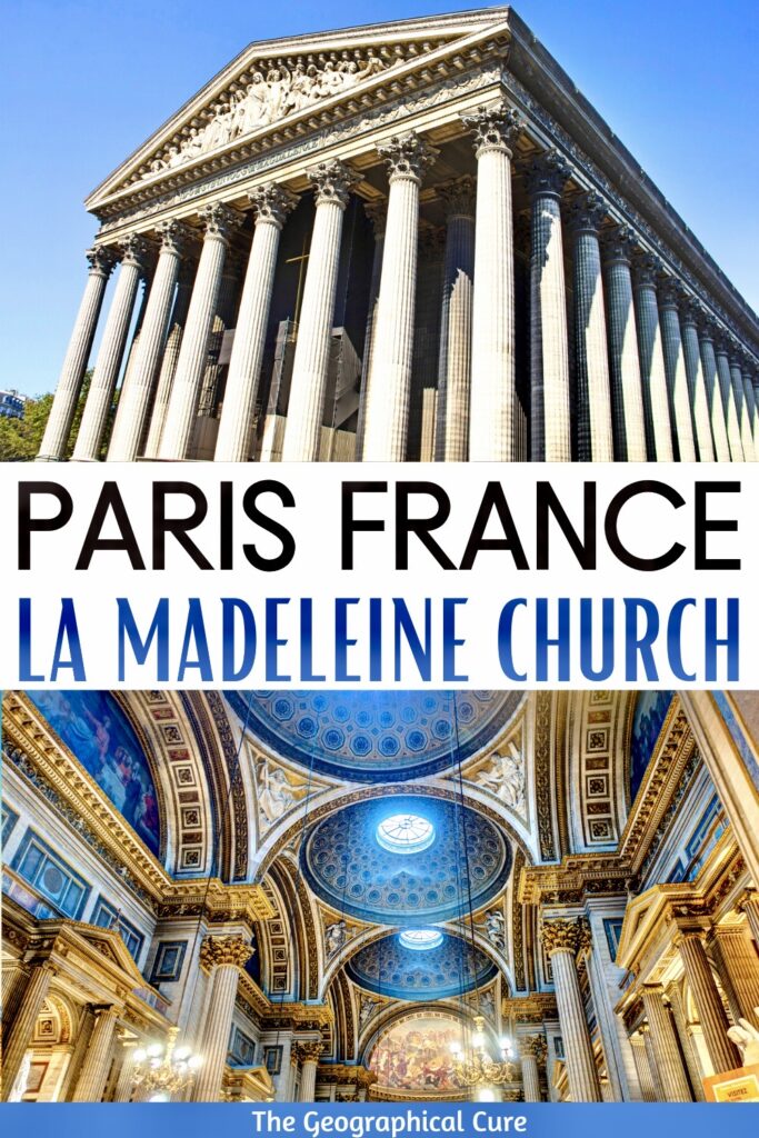 Guide To La Madeleine Church In Paris, A Grand Neo-Classical Temple - The  Geographical Cure