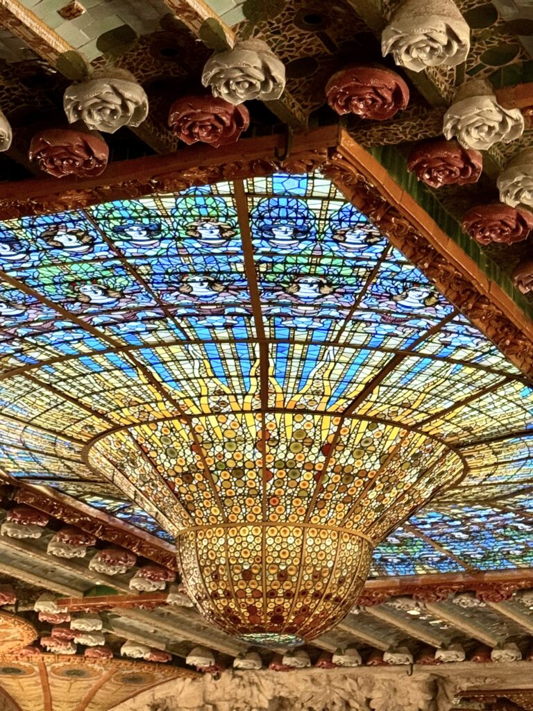 stained glass skylight