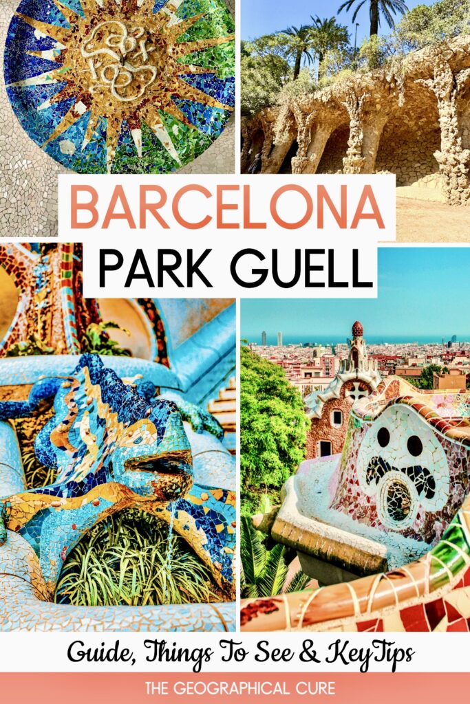 Pinterest pin for guide to Park Guell