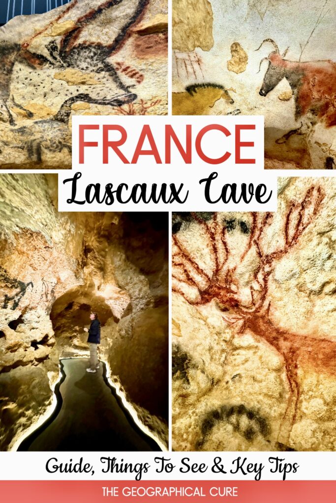 Pinterest pin for guide to Lascaux IV