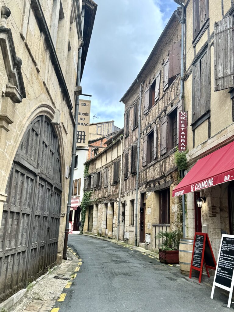 street in the medieval old town
