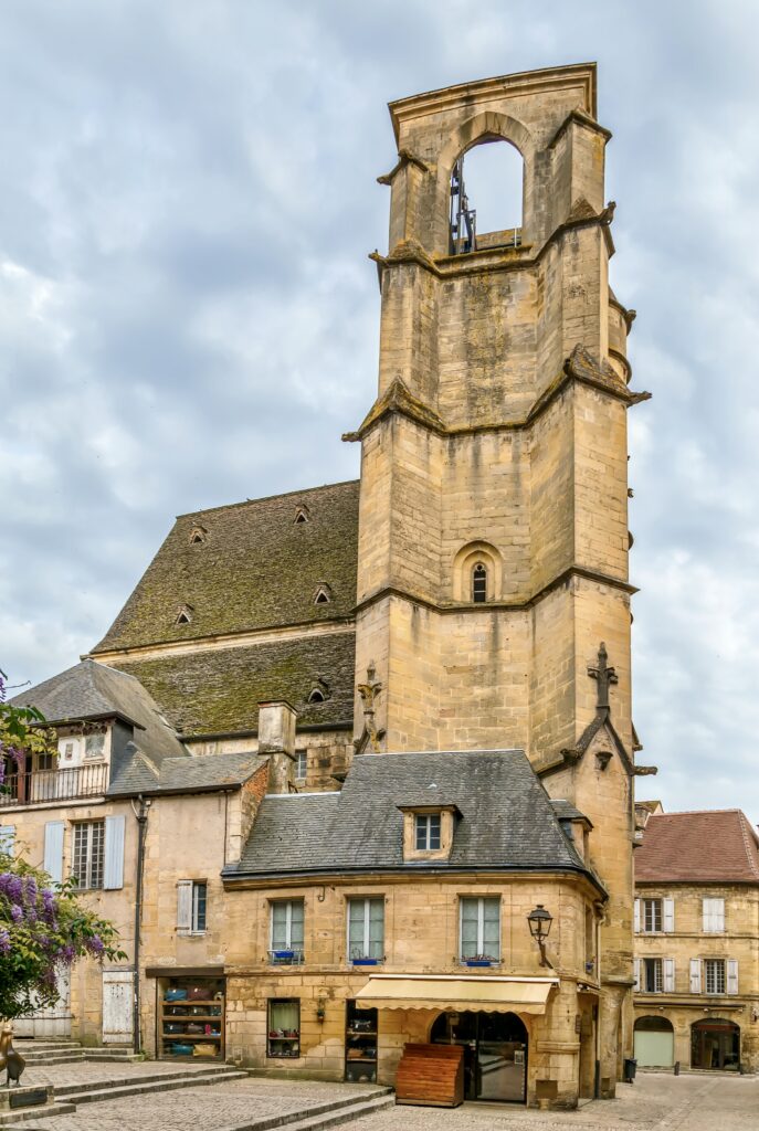 Sainte-Marie Church with bell tower