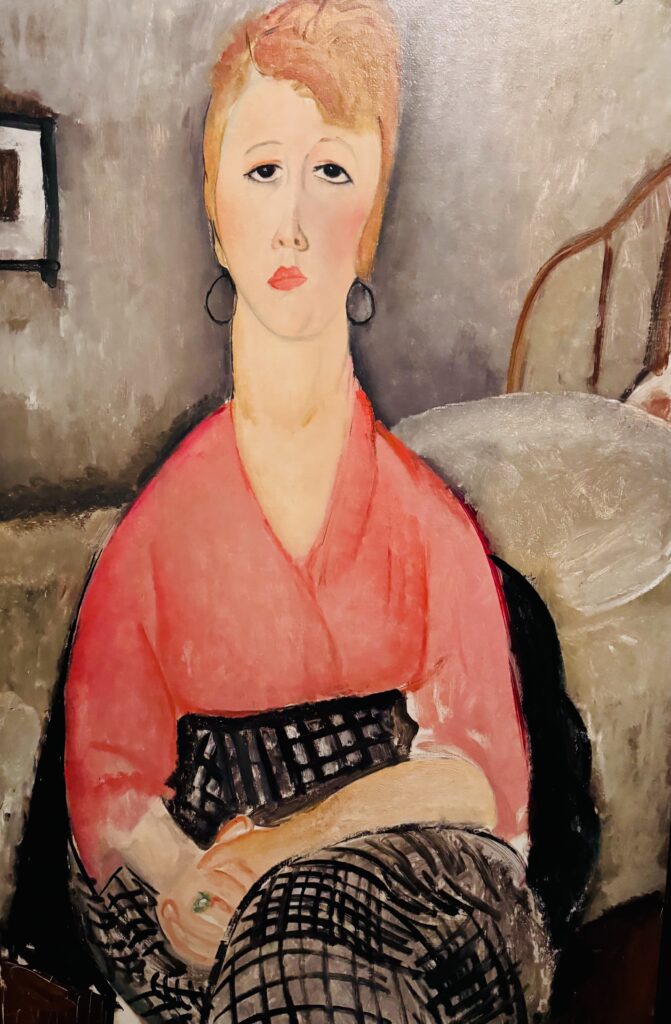 Modigliani, Woman with a Pink Blouse, 1919