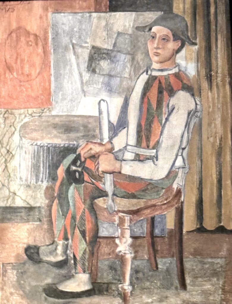 Picasso, Seated Harlequin, 1915
