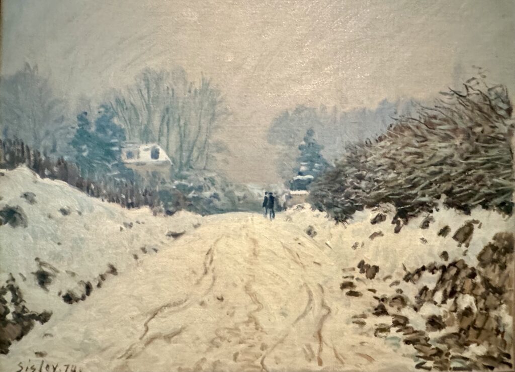Alfred Sisley, Snow Landscape, 1874