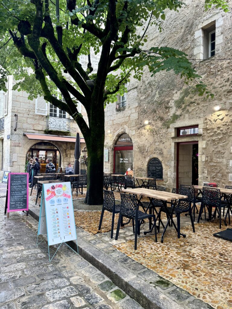 cafe in the old town